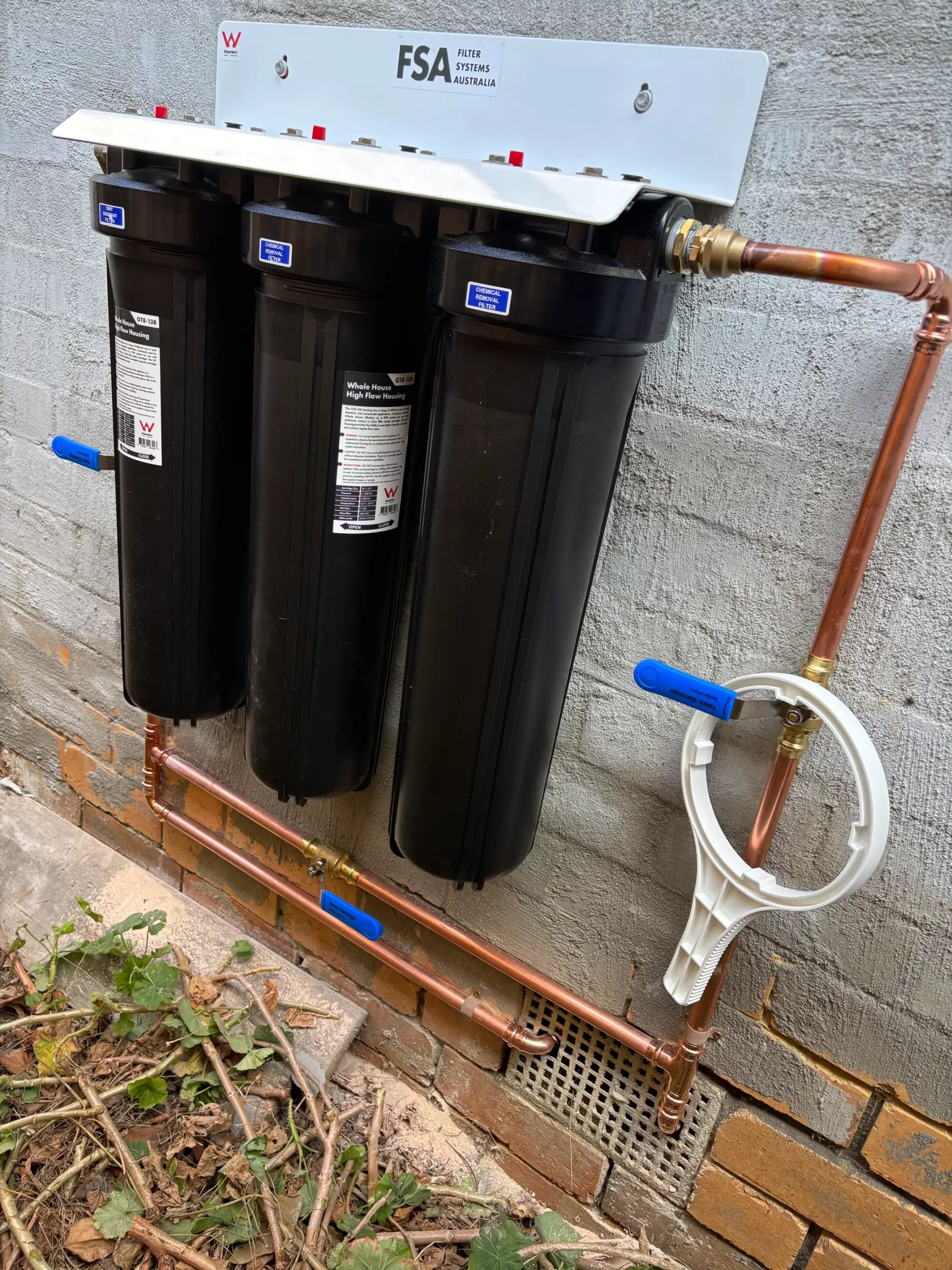 Stainless cabinet filtration system, Melbourne install